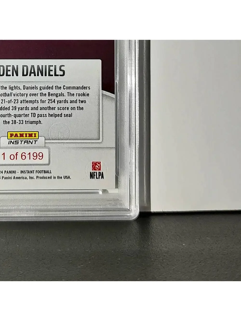 Jayden Daniels Rookie 2024 Panini Instant NFL #54 PSA 10 Gem Mint